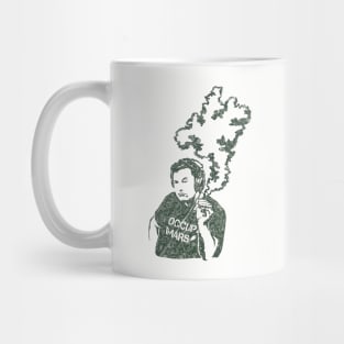 Elon Musk smoking Mug